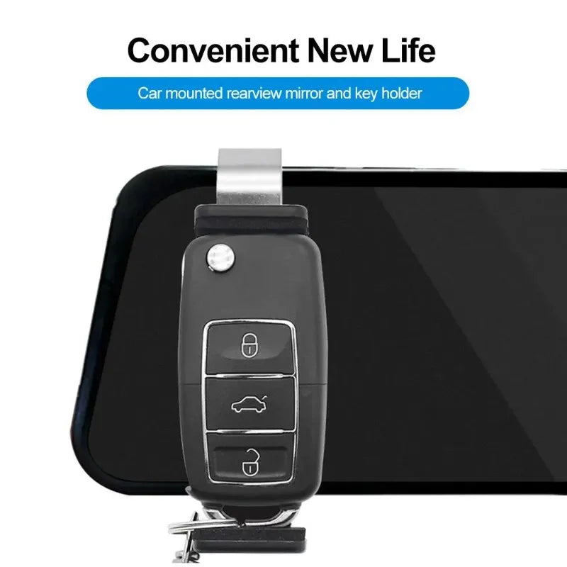 Soporte para Llaves con Gancho para Espejo Retrovisor